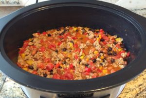 Slow cooker chili
