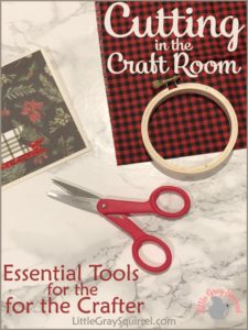 Essential cutting tools for the crafter.