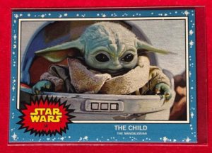 Photo of The Child from the Topps Star Wars Living Set