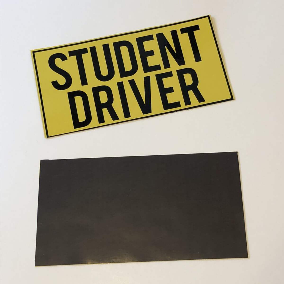 DIY Student Driver Sticker Decal with Free Cut File Little